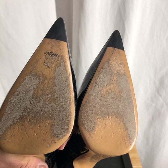 Casadei ultra high pointy toe patent stiletto pump - Picture 6 of 9